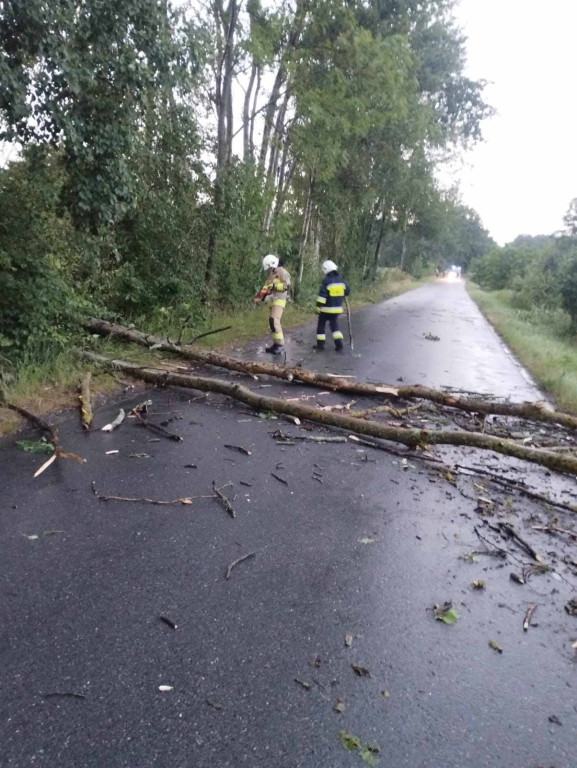 Skutki burzy w powiecie lublinieckim [FOTO]