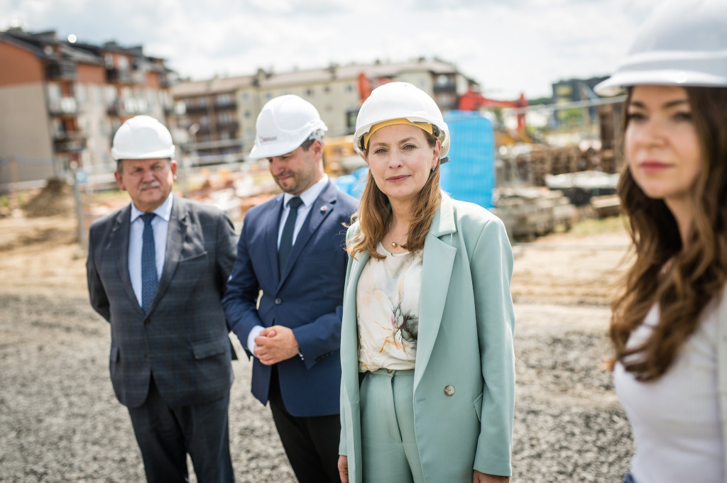 Rośnie osiedle. Z wizytą przyjechała minister