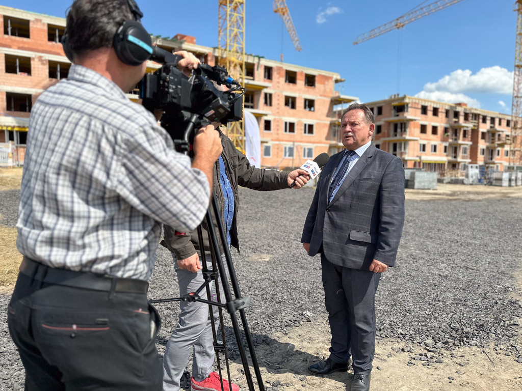 Rośnie osiedle. Z wizytą przyjechała minister