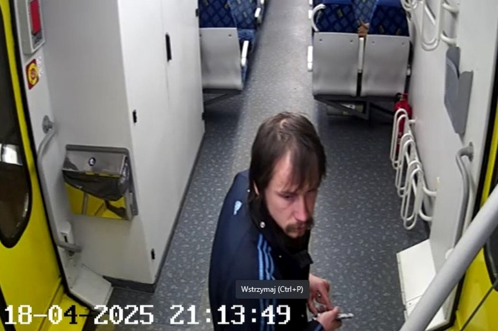 Lubliniec. Zaatakował konduktorkę. Rozpoznajecie go?