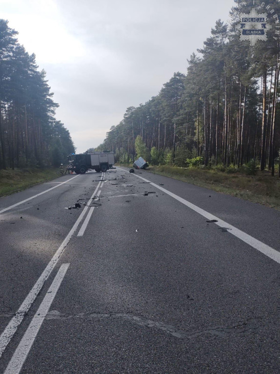 Lubliniec. Wypadek, poszkodowana kobieta w ciąży