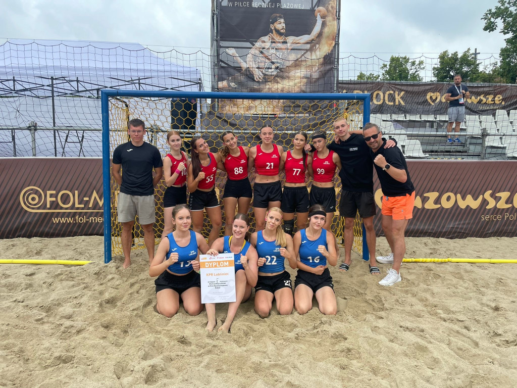 Lubliniec. Silna ekipa piłki ręcznej plażowej