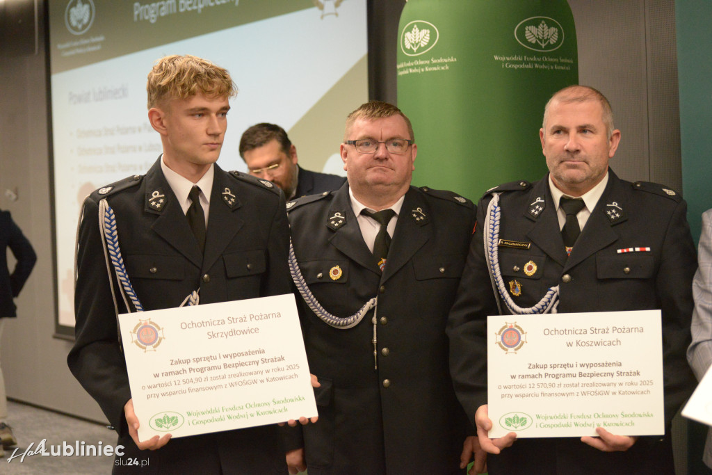 Bezpieczny Strażak i OSP z powiatu lublinieckiego