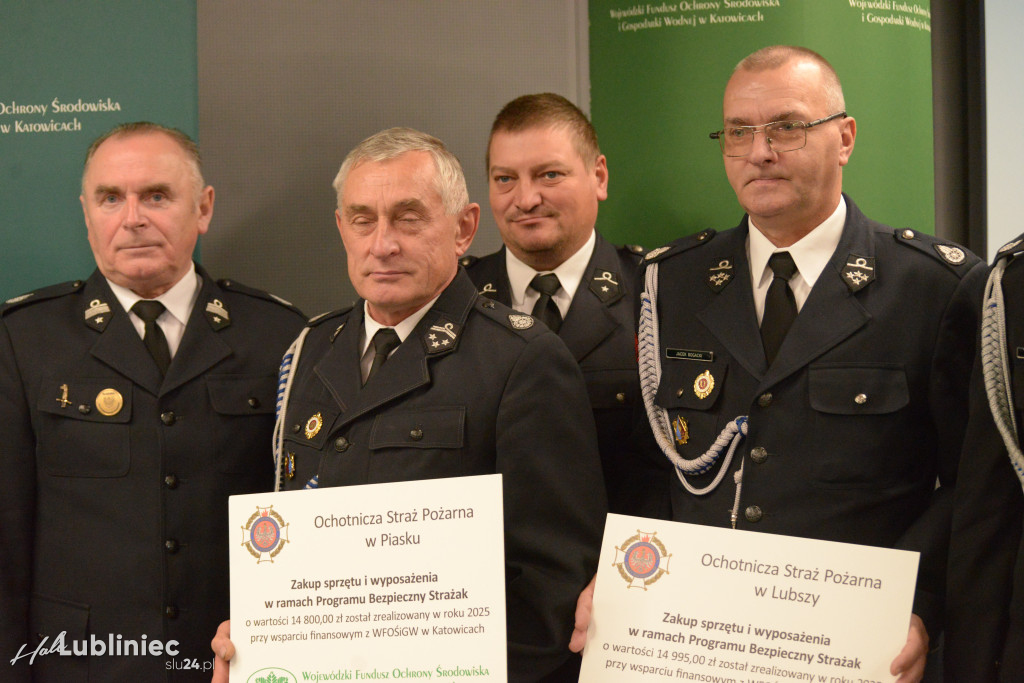 Bezpieczny Strażak i OSP z powiatu lublinieckiego