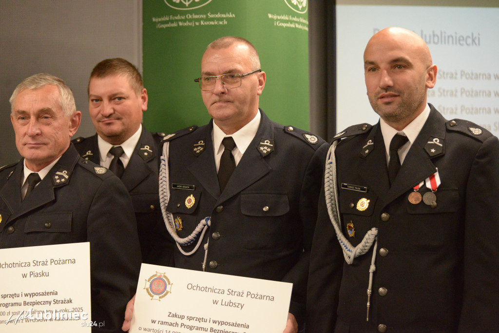 Bezpieczny Strażak i OSP z powiatu lublinieckiego