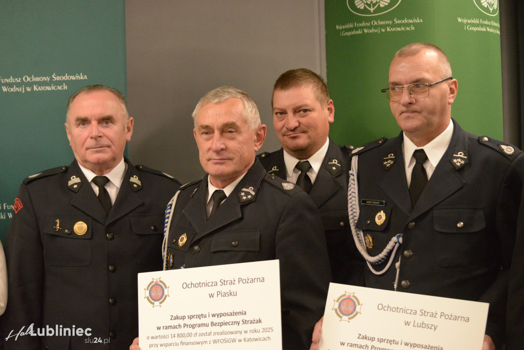 Bezpieczny Strażak i OSP z powiatu lublinieckiego