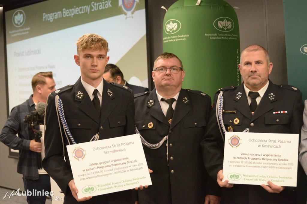 Bezpieczny Strażak i OSP z powiatu lublinieckiego