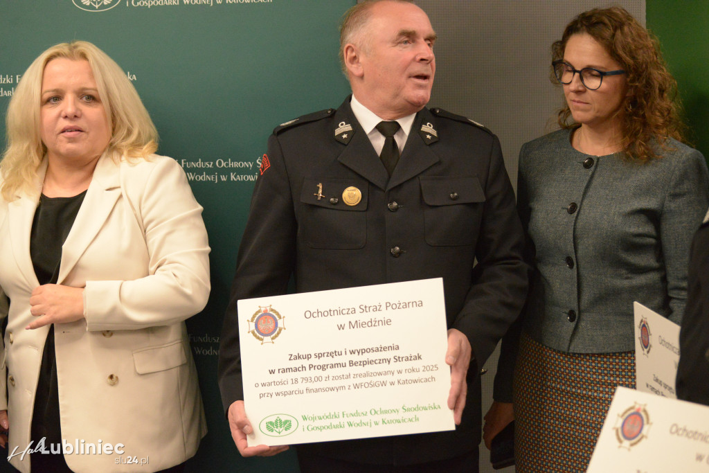Bezpieczny Strażak i OSP z powiatu lublinieckiego