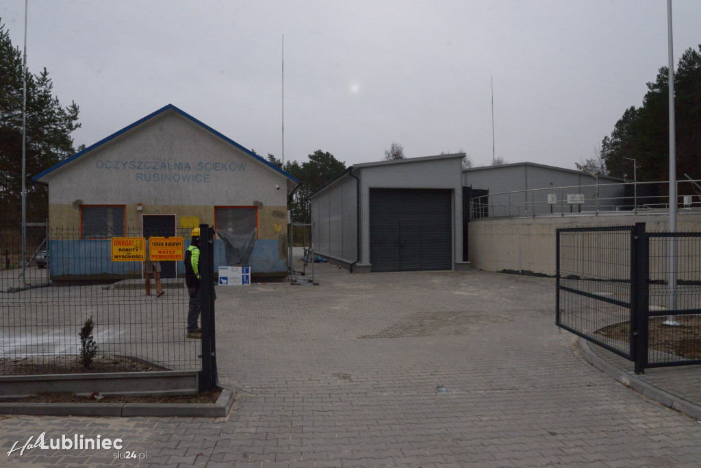 Rusinowice mają nową oczyszczalnię ścieków