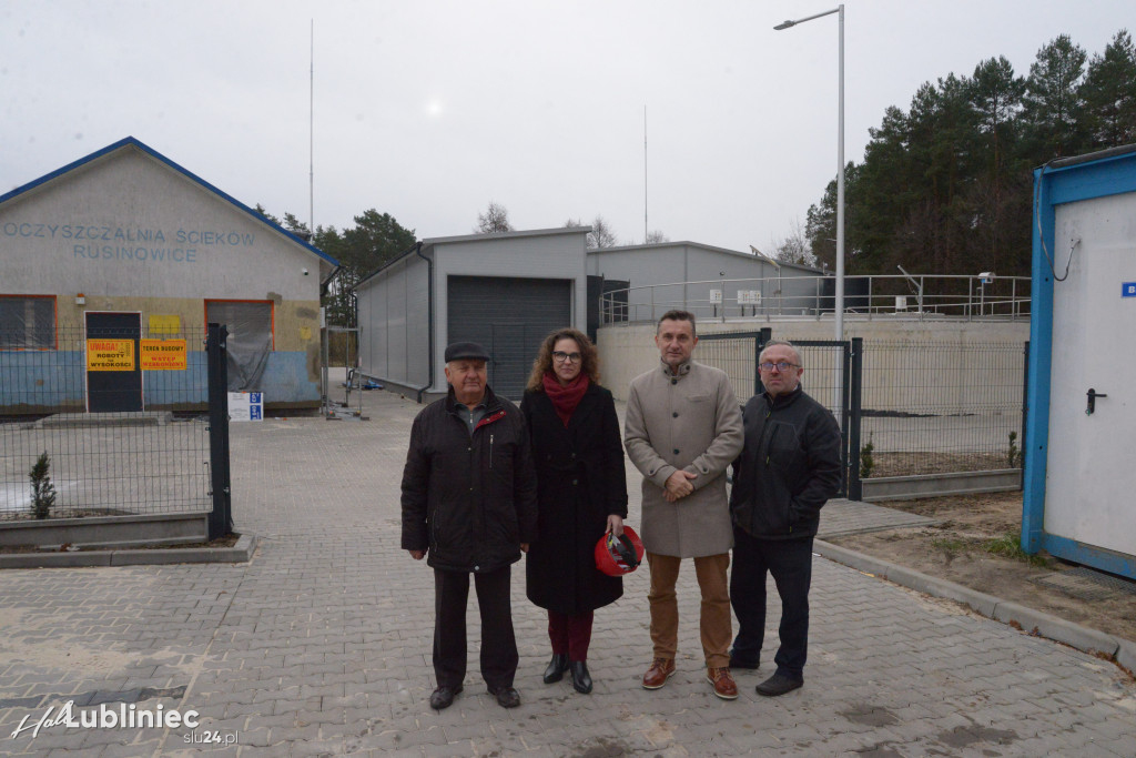 Rusinowice mają nową oczyszczalnię ścieków