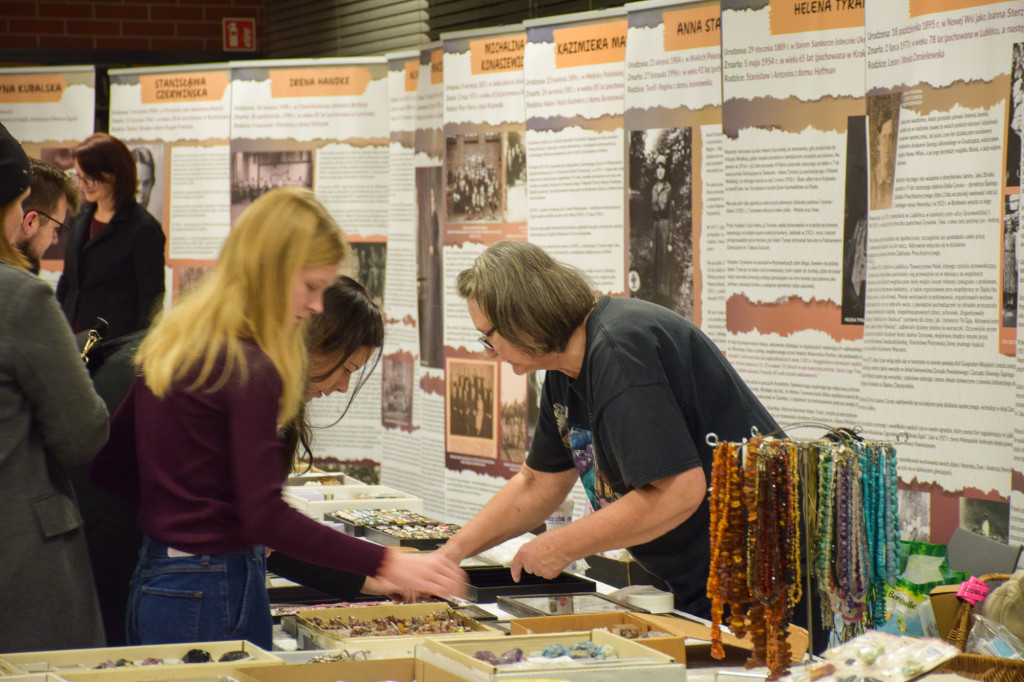 Kalcyt z Lubszy, goethyt z Bruśka, piryt z...