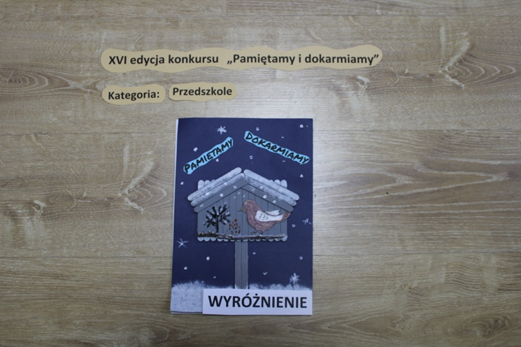 Konkurs „Pamiętamy i dokarmiamy\