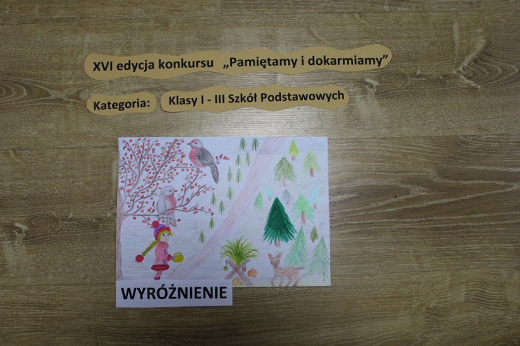 Konkurs „Pamiętamy i dokarmiamy\