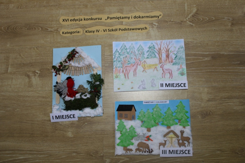 Konkurs „Pamiętamy i dokarmiamy\