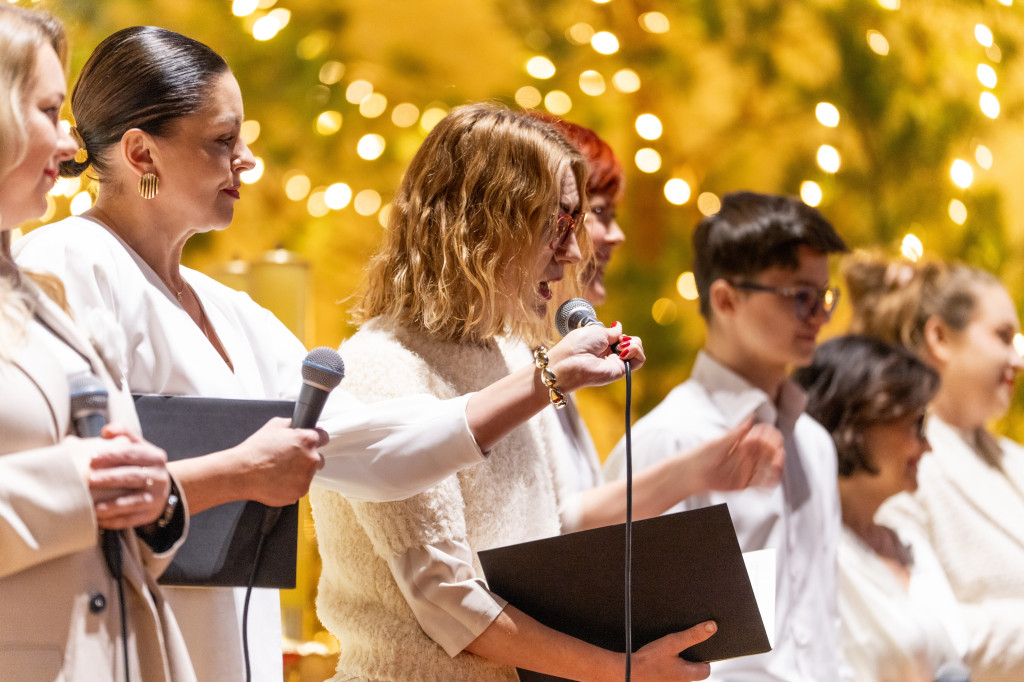 Gospelsi kolędowali w Lublińcu. Ciąg dalszy nastąpi