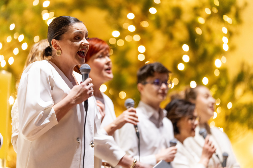 Gospelsi kolędowali w Lublińcu. Ciąg dalszy nastąpi