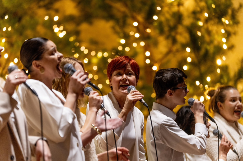 Gospelsi kolędowali w Lublińcu. Ciąg dalszy nastąpi