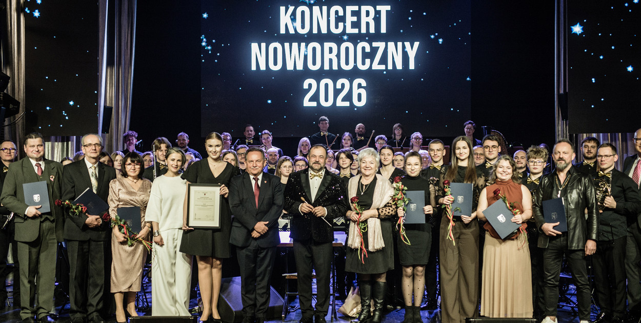 Lubliniec. Koncert noworoczny i nagrody burmistrza