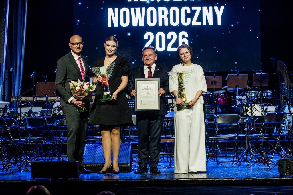Lubliniec. Koncert noworoczny i nagrody burmistrza