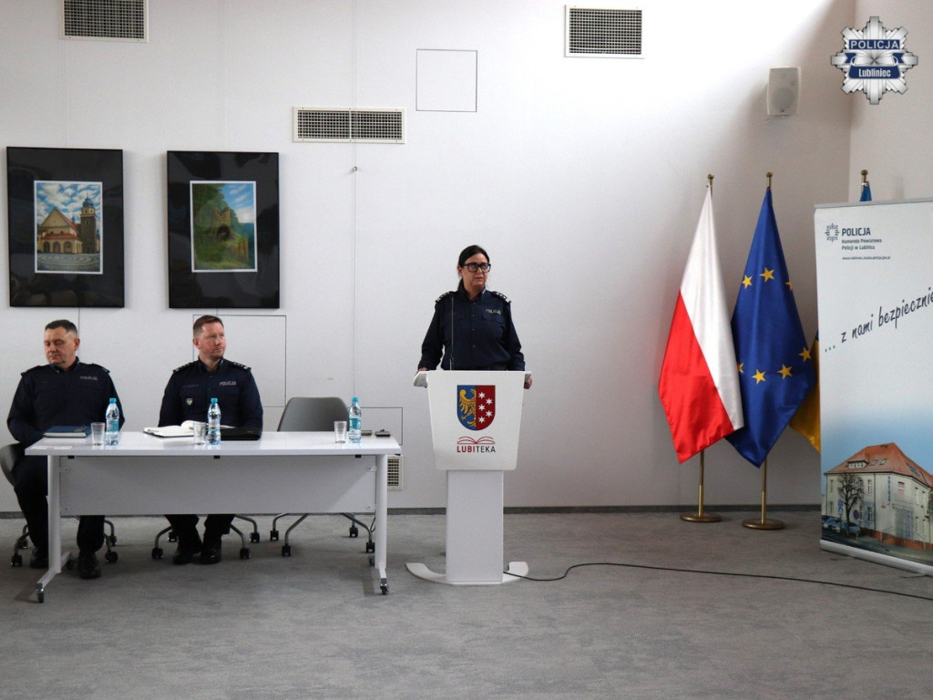 Lubliniec. Policja podsumowała, strażacy wyróżnili