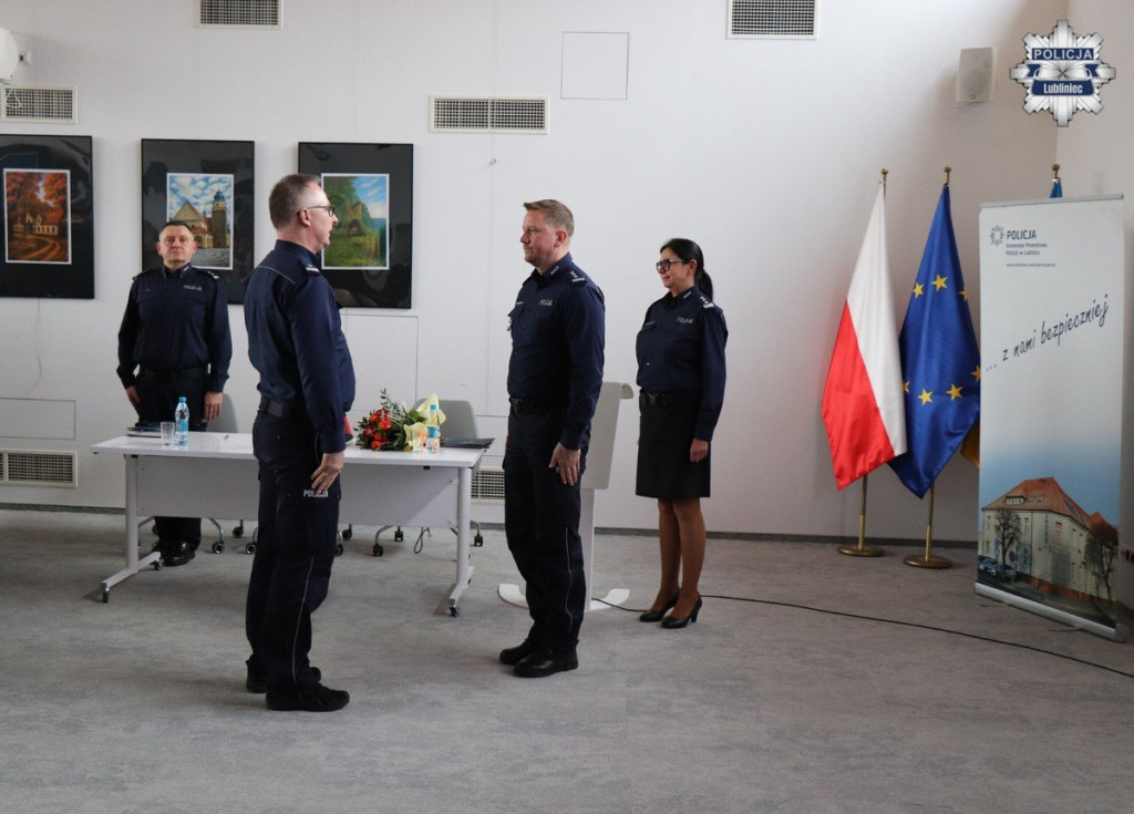 Lubliniec. Policja podsumowała, strażacy wyróżnili