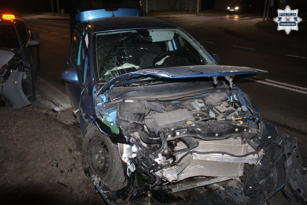 Zderzenie na obwodnicy, poszkodowany nasz mieszkaniec