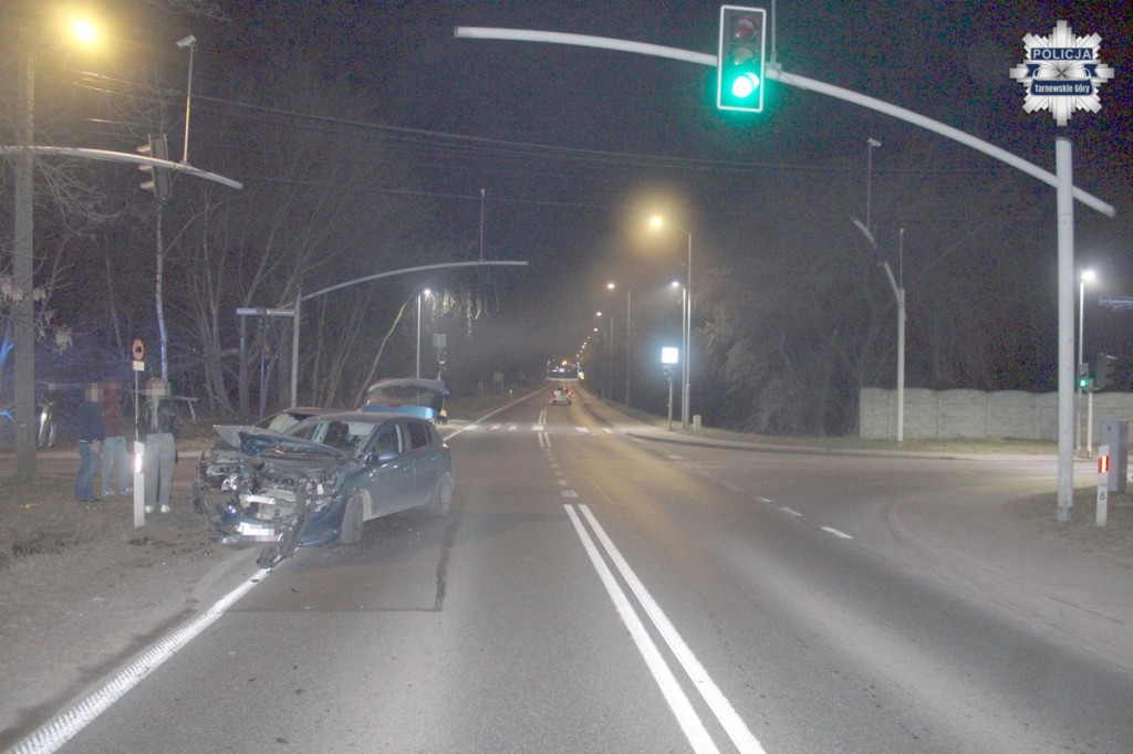 Zderzenie na obwodnicy, poszkodowany nasz mieszkaniec