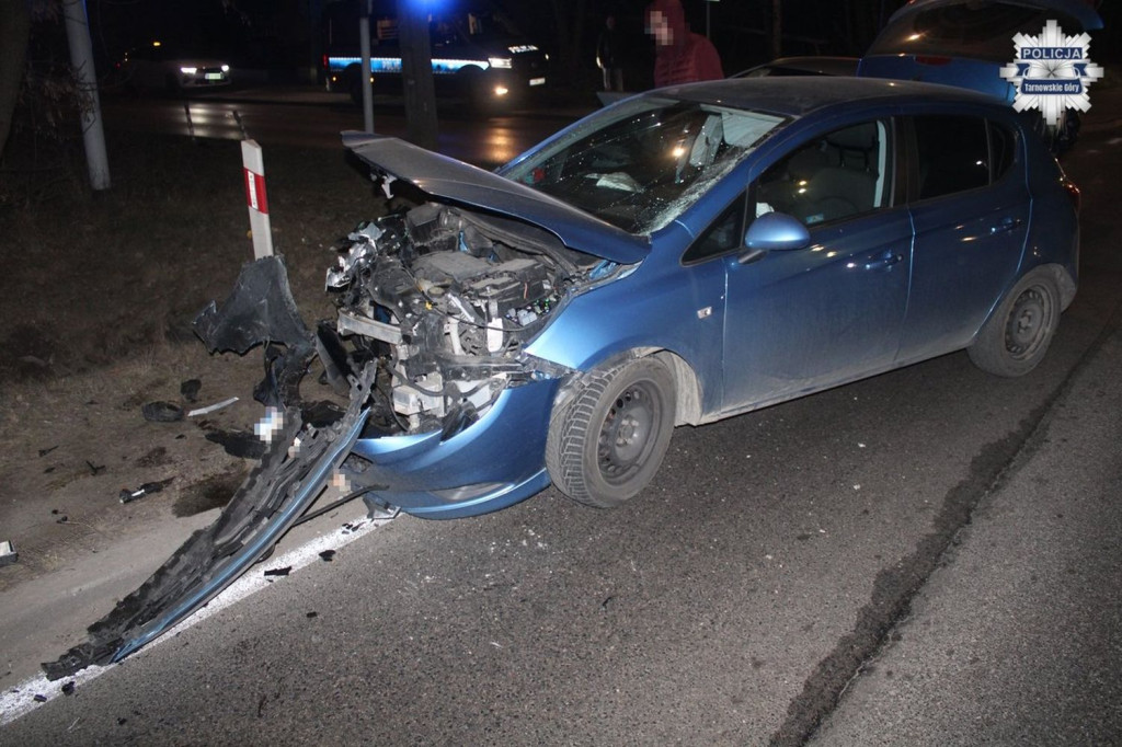 Zderzenie na obwodnicy, poszkodowany nasz mieszkaniec
