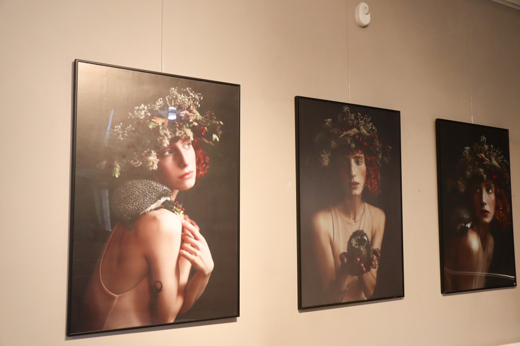 Lubliniec. Fortuńska i Steczkowska na wernisażu