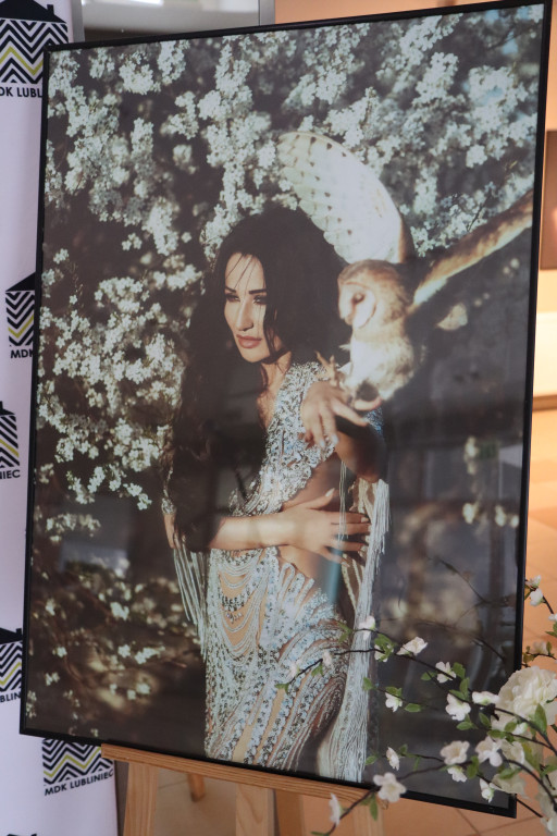 Lubliniec. Fortuńska i Steczkowska na wernisażu