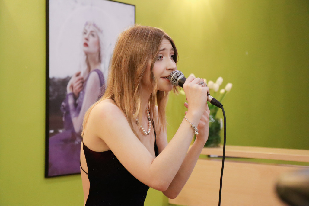 Lubliniec. Fortuńska i Steczkowska na wernisażu