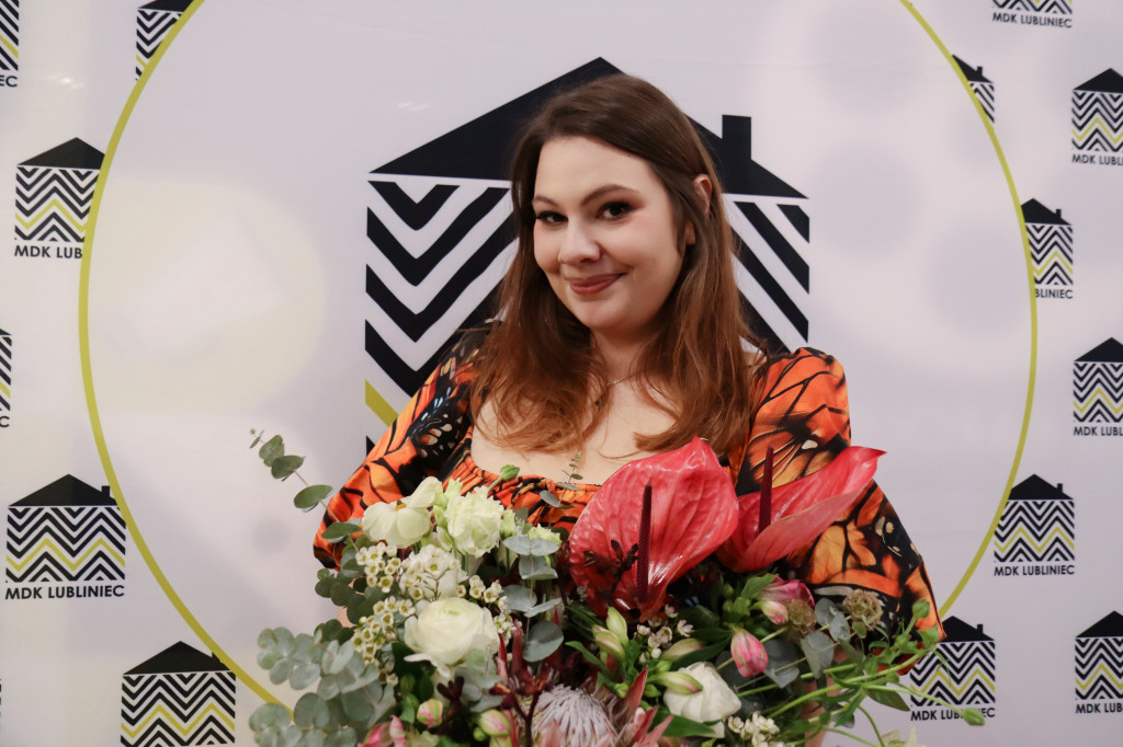 Lubliniec. Fortuńska i Steczkowska na wernisażu