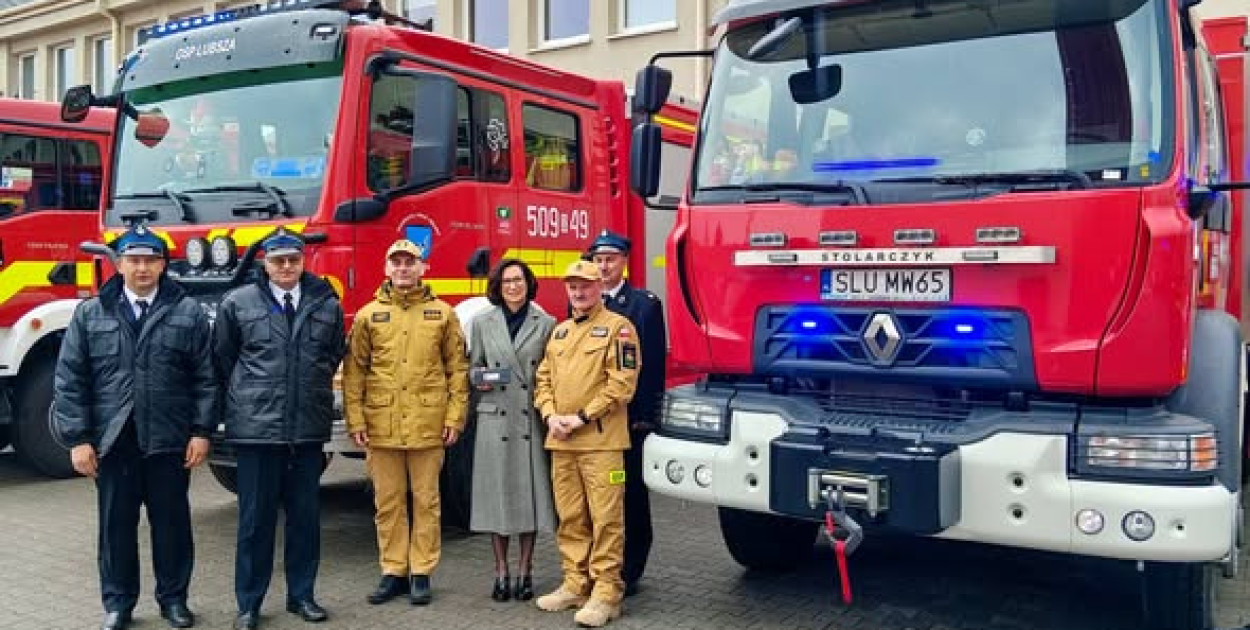 Powiat lubliniecki. Nowe wozy dla naszych OSP