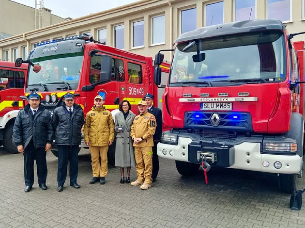 Powiat lubliniecki. Nowe wozy dla naszych OSP