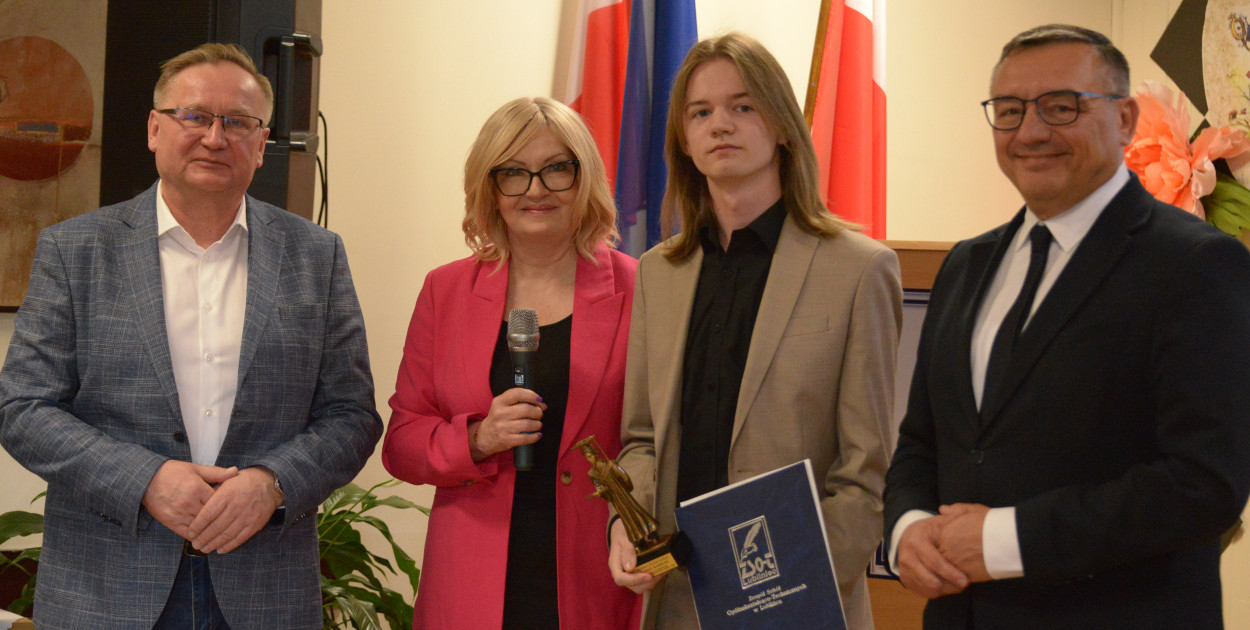 Pożegnanie maturzystów w ZSOT w Lublińcu