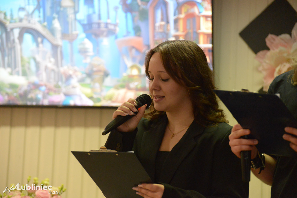 Pożegnanie maturzystów w ZSOT w Lublińcu