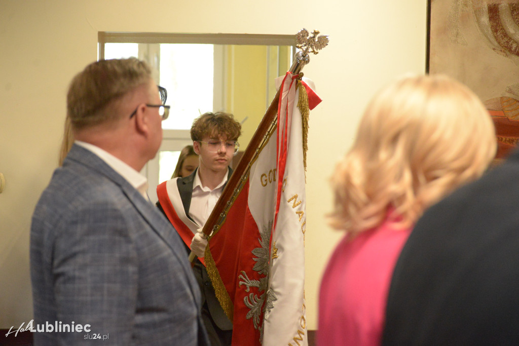 Pożegnanie maturzystów w ZSOT w Lublińcu