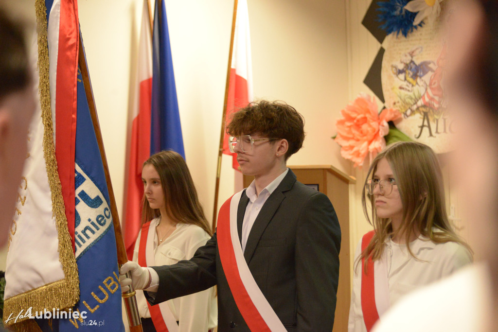 Pożegnanie maturzystów w ZSOT w Lublińcu