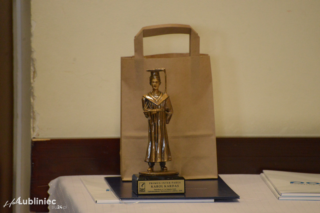 Pożegnanie maturzystów w ZSOT w Lublińcu