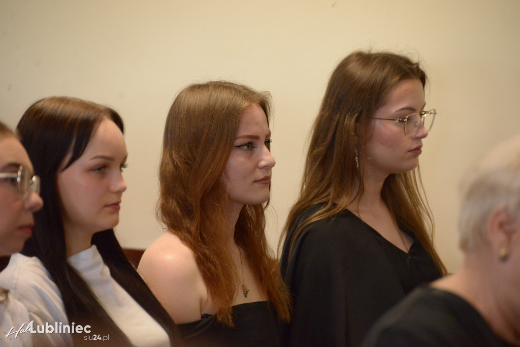 Pożegnanie maturzystów w ZSOT w Lublińcu