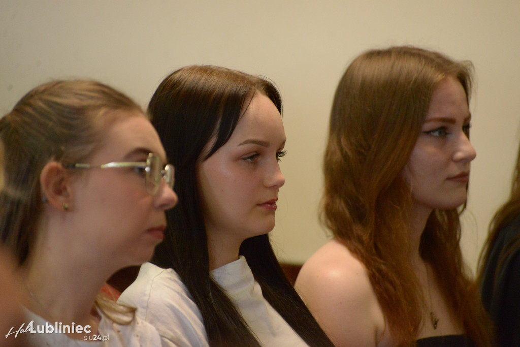 Pożegnanie maturzystów w ZSOT w Lublińcu