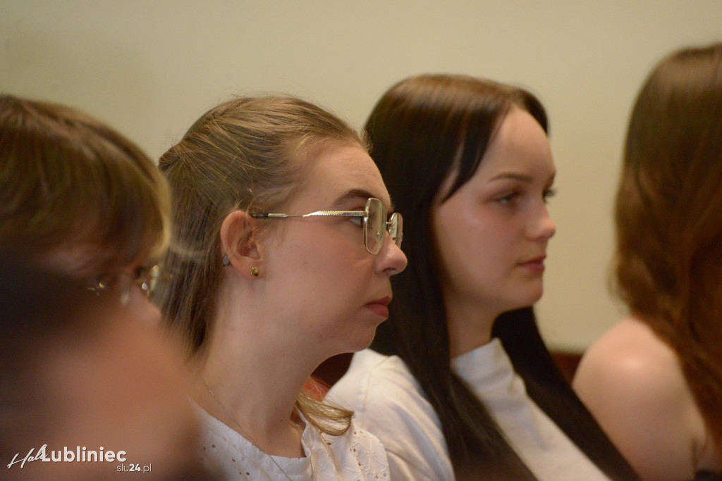 Pożegnanie maturzystów w ZSOT w Lublińcu