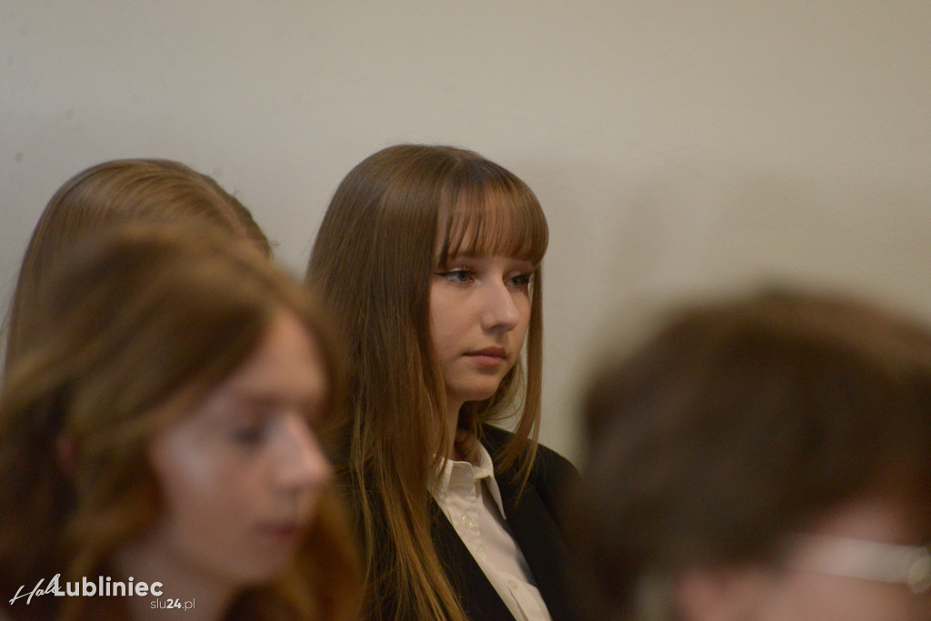 Pożegnanie maturzystów w ZSOT w Lublińcu