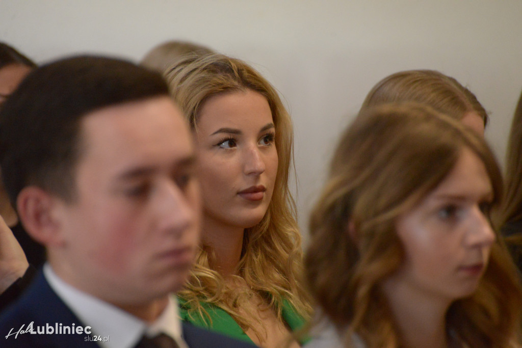 Pożegnanie maturzystów w ZSOT w Lublińcu