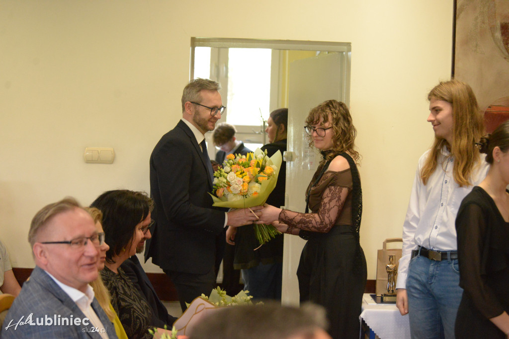 Pożegnanie maturzystów w ZSOT w Lublińcu