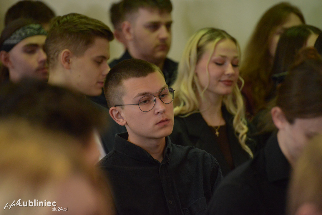 Pożegnanie maturzystów w ZSOT w Lublińcu