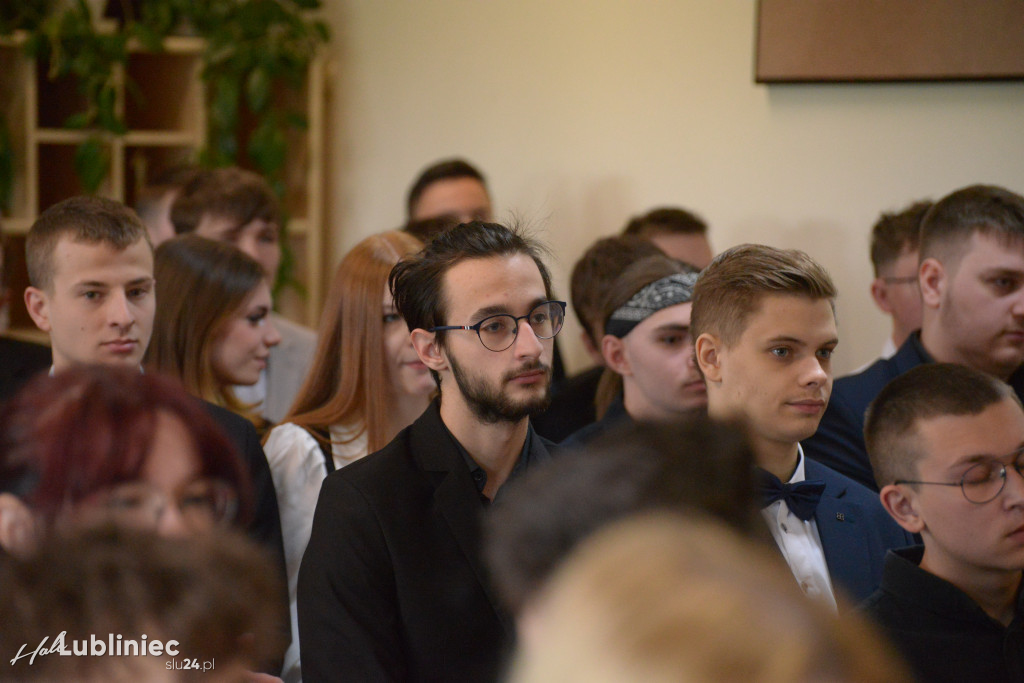 Pożegnanie maturzystów w ZSOT w Lublińcu