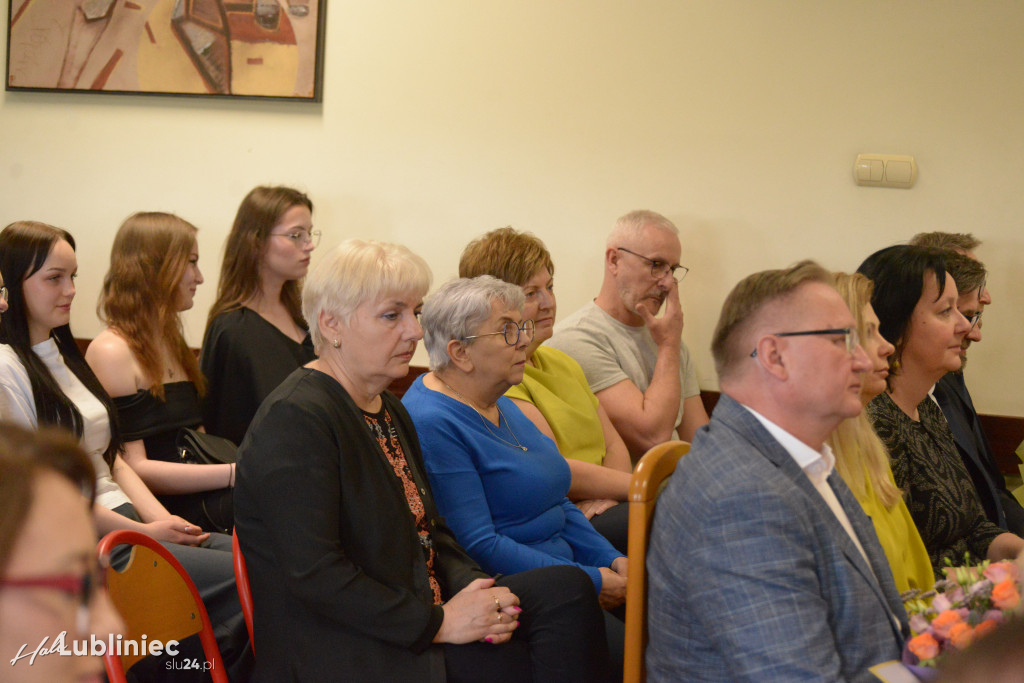 Pożegnanie maturzystów w ZSOT w Lublińcu