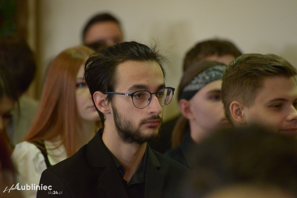 Pożegnanie maturzystów w ZSOT w Lublińcu