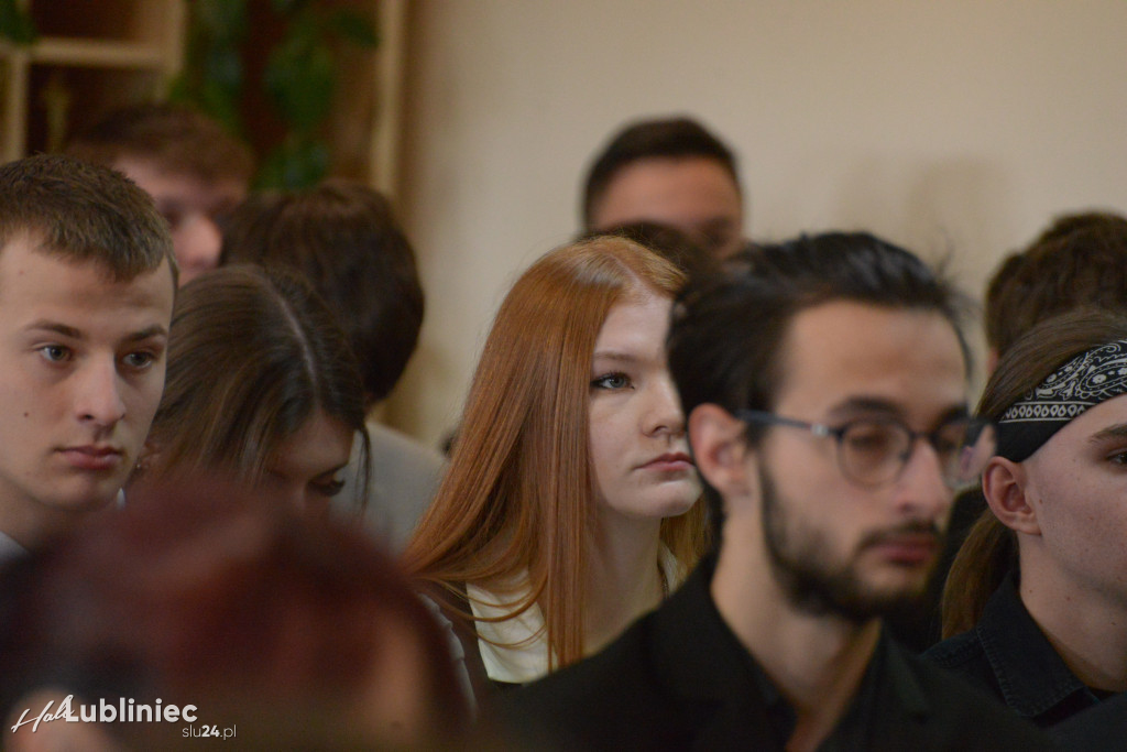 Pożegnanie maturzystów w ZSOT w Lublińcu